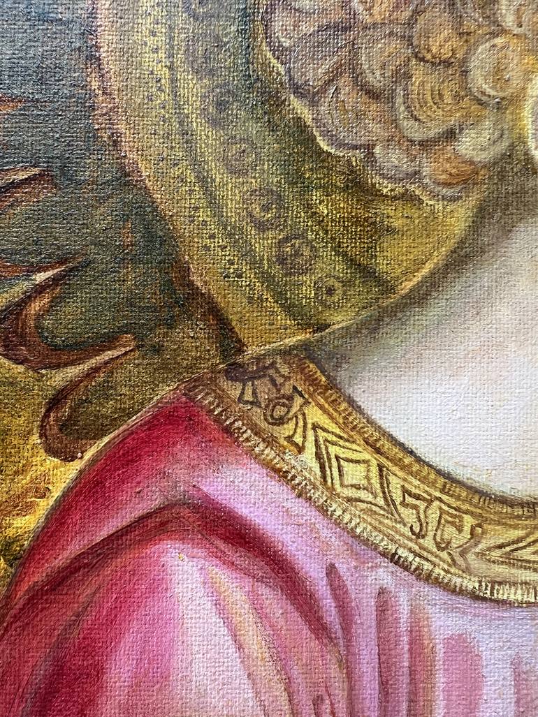 Original Classicism Classical Mythology Painting by Olga Gayol