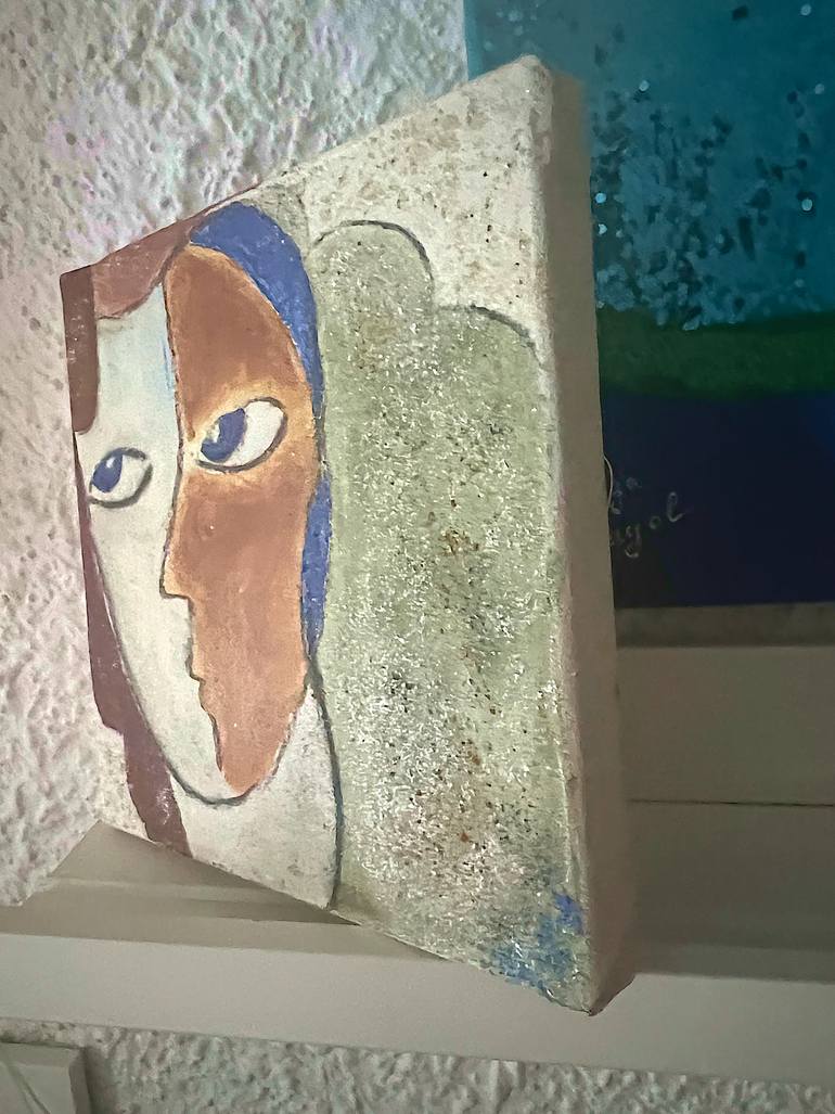 Original Abstract People Painting by Olga Gayol