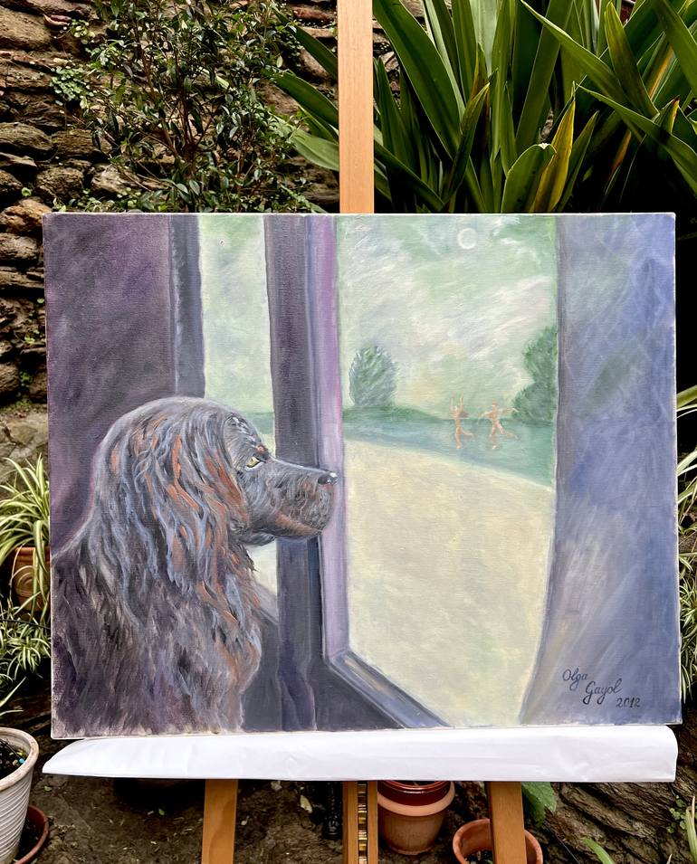 Original Classicism Animal Painting by Olga Gayol