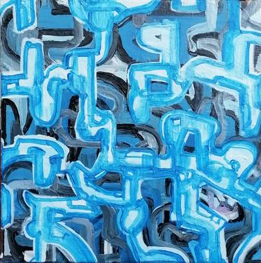 Original Abstract Paintings by Luke Austin-Heywood