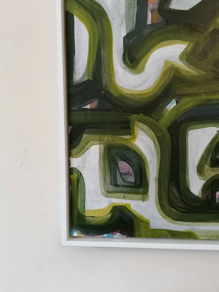Original Abstract Expressionism Abstract Painting by Luke Austin-Heywood