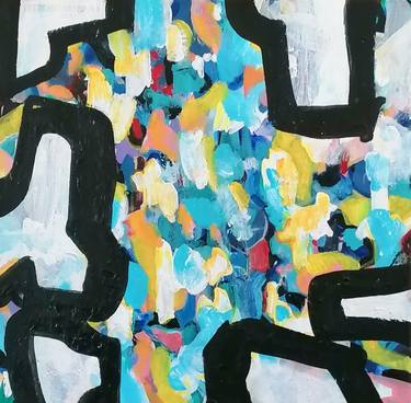 Original Abstract Expressionism Abstract Paintings by Luke Austin-Heywood