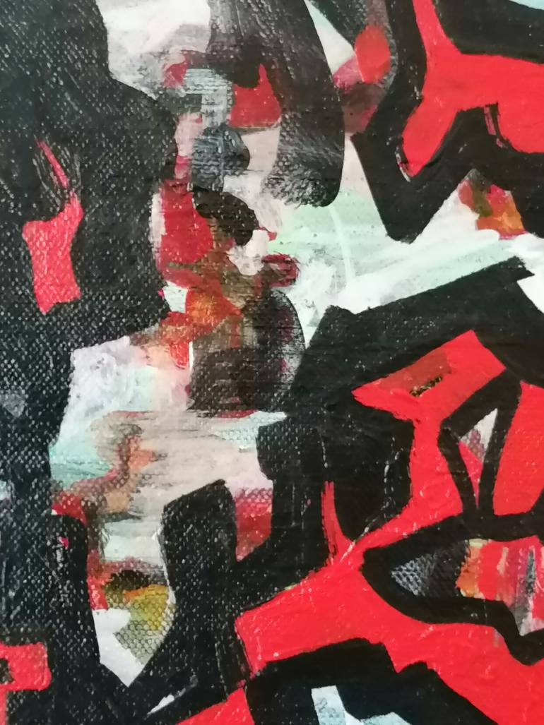 Original Abstract Expressionism Abstract Painting by Luke Austin-Heywood
