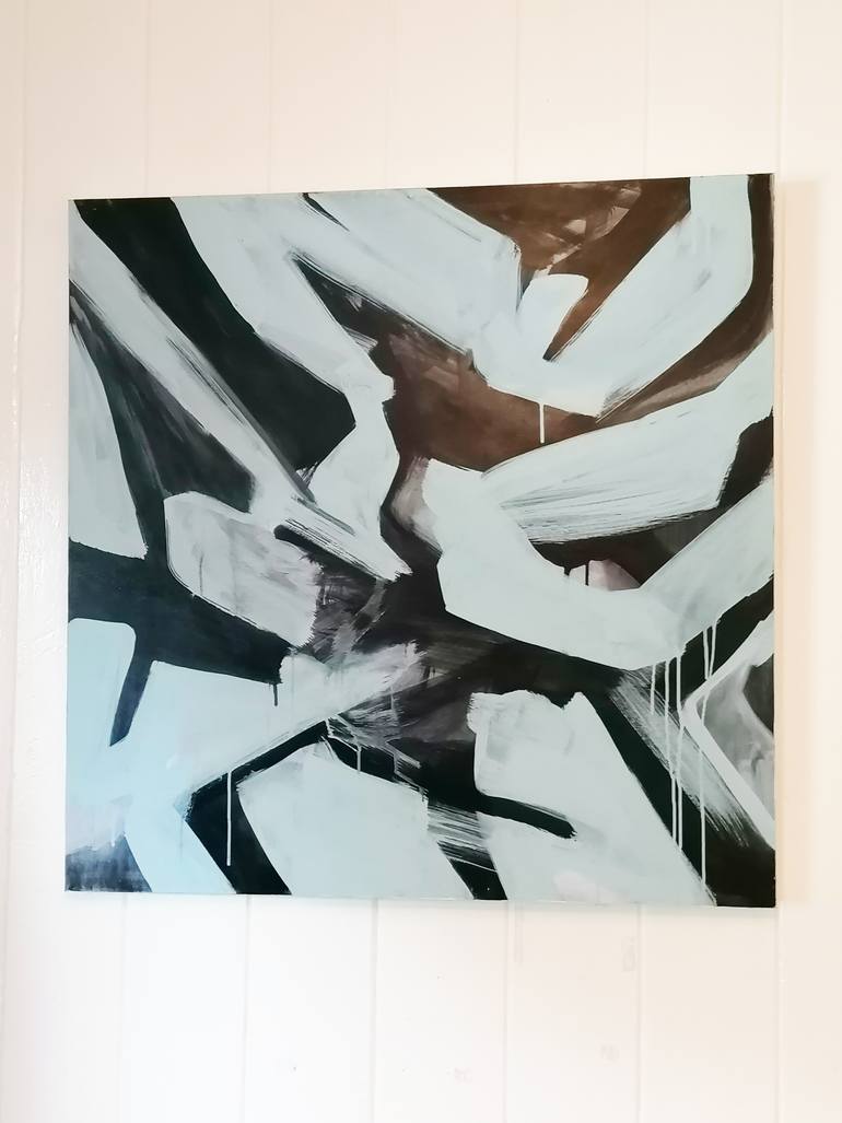 Original Abstract Expressionism Abstract Painting by Luke Austin-Heywood