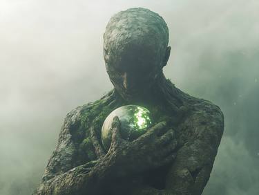 Original Surrealism Fantasy Digital by Gestalten Sass
