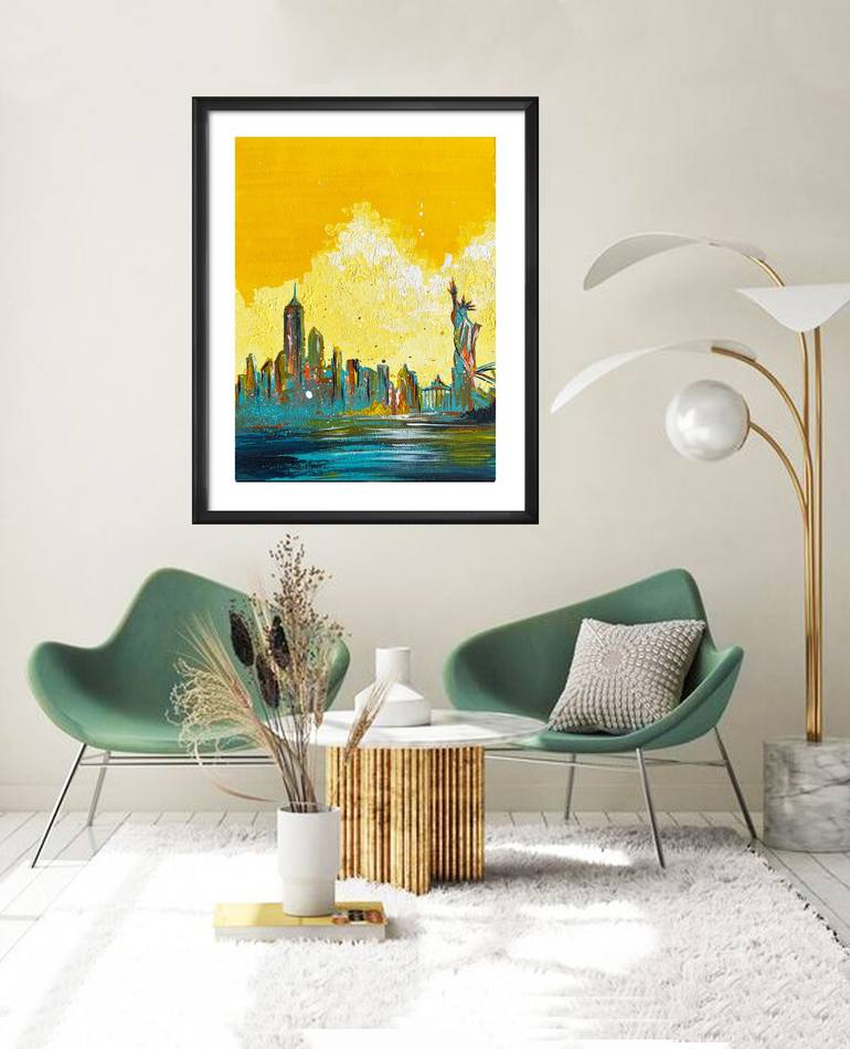 Print of Abstract Landscape Paintings by Alishah Art