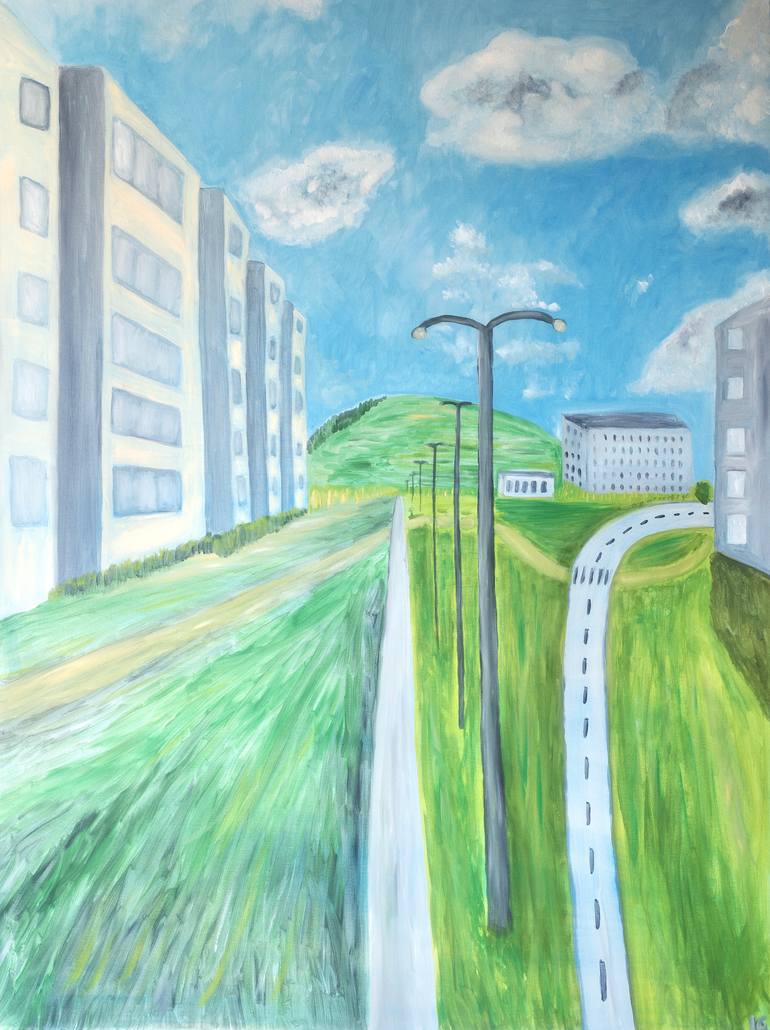 Original  Painting by iuliia galiamova
