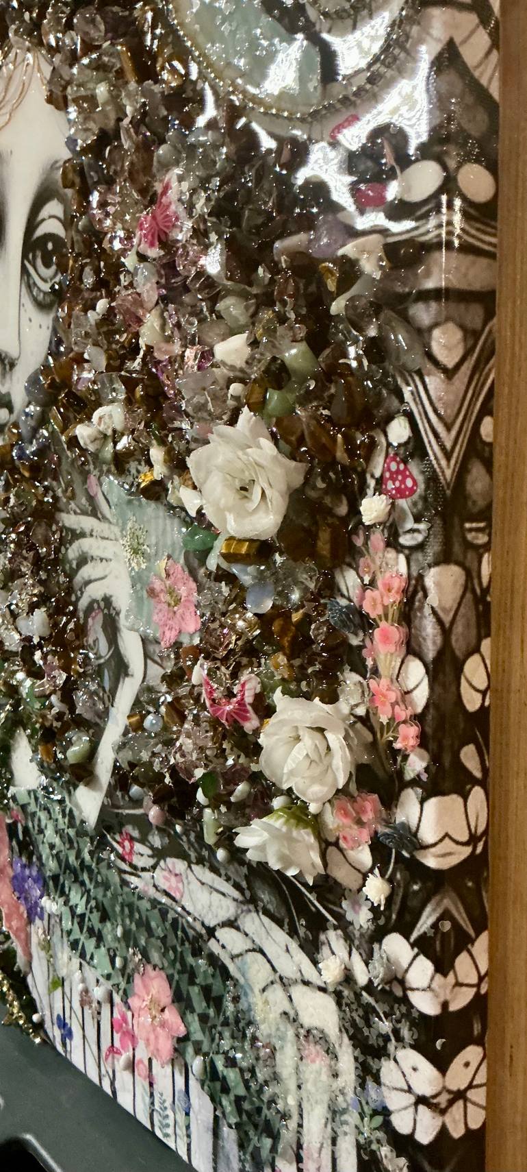 Original Abstract Expressionism Women Mixed Media by Dana Casey