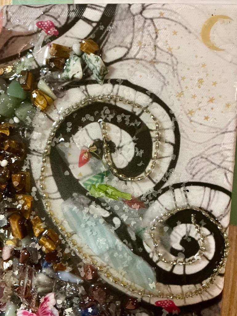 Original Abstract Expressionism Women Mixed Media by Dana Casey