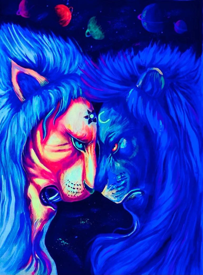 Print of Art Deco Animal Paintings by Junkhna Hemnani