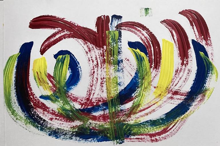 Original Abstract Expressionism Abstract Paintings by Shivani Kapur