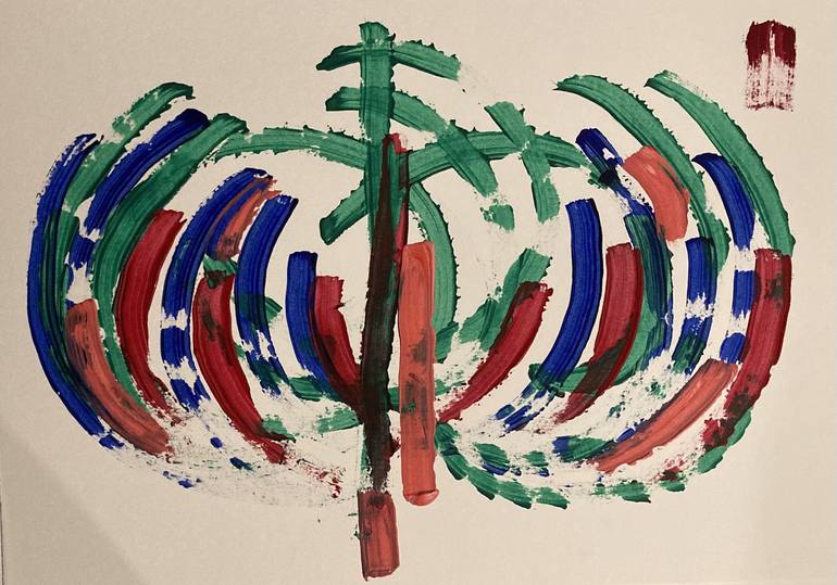 Original Abstract Expressionism Abstract Paintings by Shivani Kapur