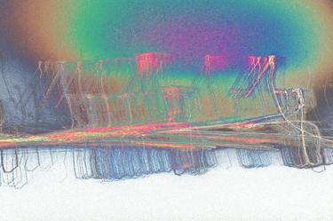 Original Abstract Expressionism Abstract Photography by Valerio Grassini Aka Valdo