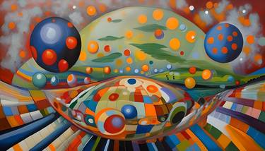 Original Conceptual Abstract Digital by Valerio Grassini Aka Valdo