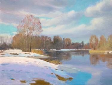 Original Photorealism Landscape Paintings by Anton Soldatov