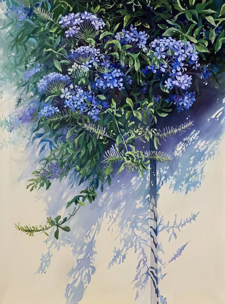 Original Classicism Botanic Painting by Anton Soldatov