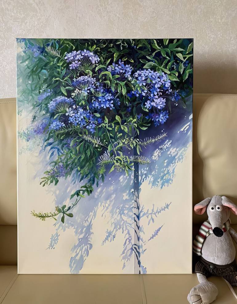 Original Classicism Botanic Painting by Anton Soldatov