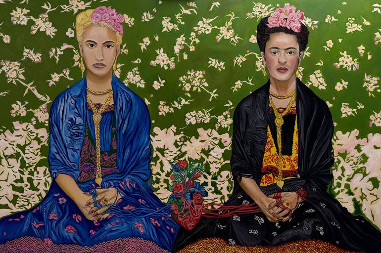 Print of Contemporary Women Paintings by Nastazja Staniszewska