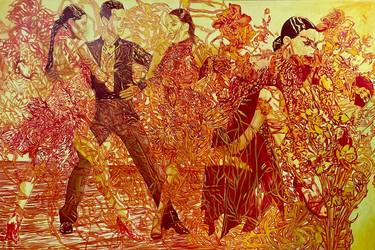Original Contemporary People Paintings by Nastazja Staniszewska