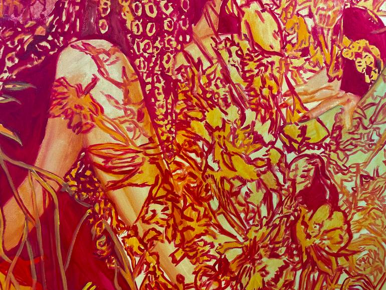 Original Contemporary People Painting by Nastazja Staniszewska