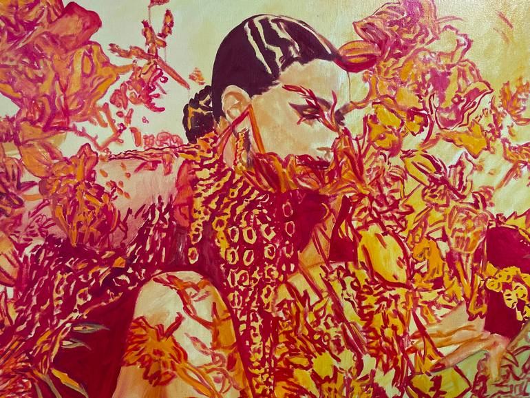 Original Contemporary People Painting by Nastazja Staniszewska