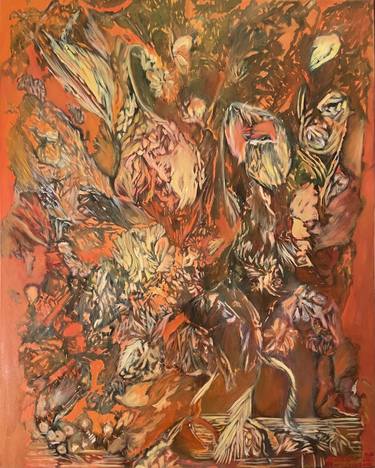 Print of Abstract Expressionism Garden Paintings by Nastazja Staniszewska