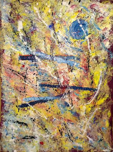 Original Abstract Paintings by Simon W Desmond