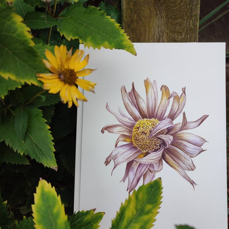 Original Realism Botanic Painting by Oleksandra Serhiienko