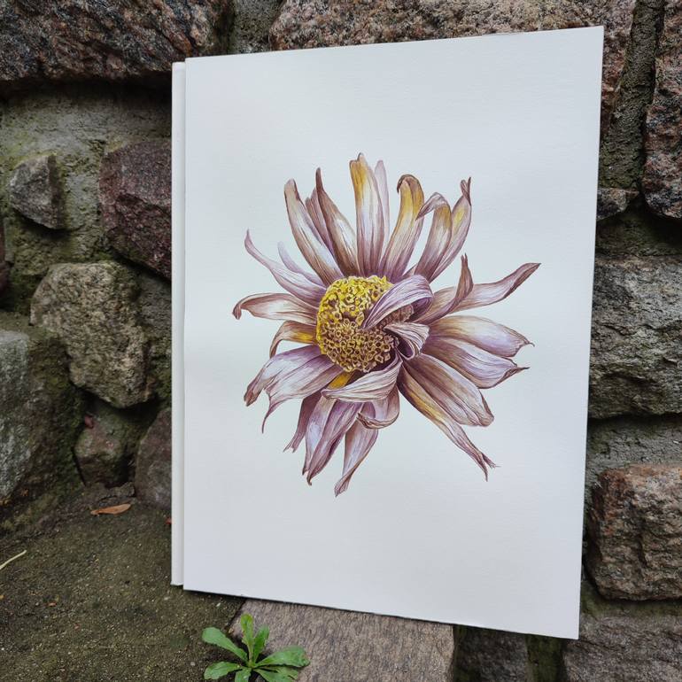 Original Realism Botanic Painting by Oleksandra Serhiienko