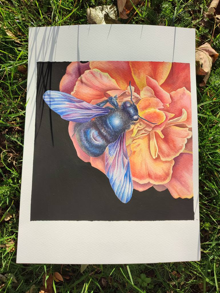 Original Realism Nature Painting by Oleksandra Serhiienko