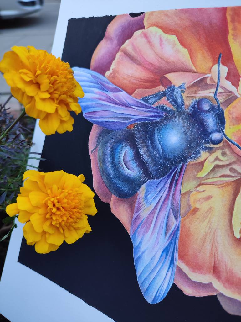 Original Realism Nature Painting by Oleksandra Serhiienko