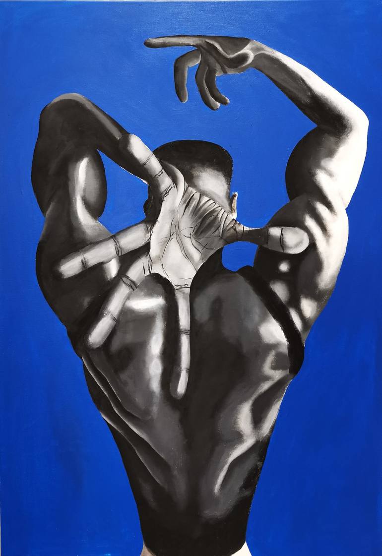 Print of Abstract Expressionism Body Paintings by Sim K