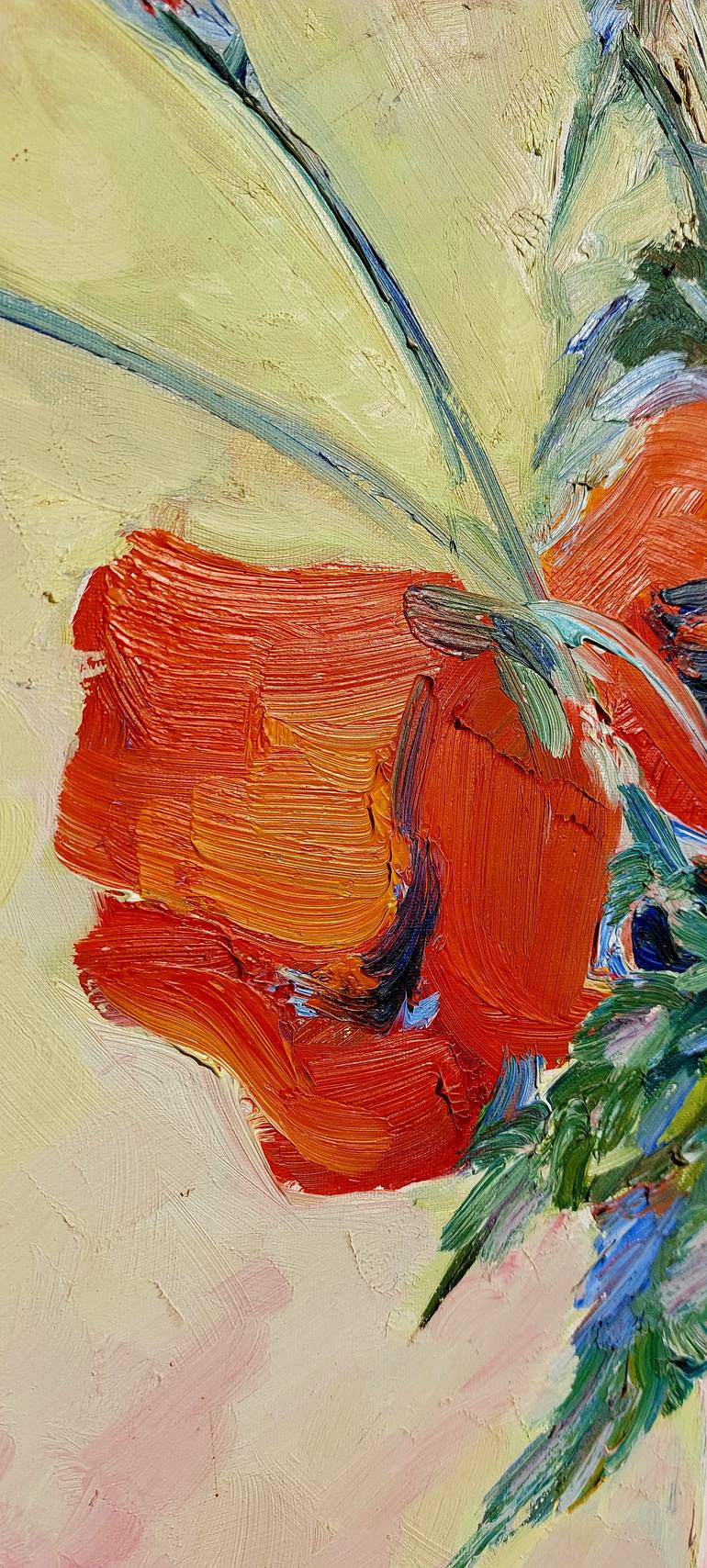 Original Expressionism Still Life Painting by Lems Nersisyan