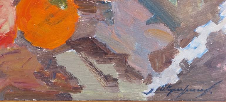 Original Expressionism Still Life Painting by Lems Nersisyan