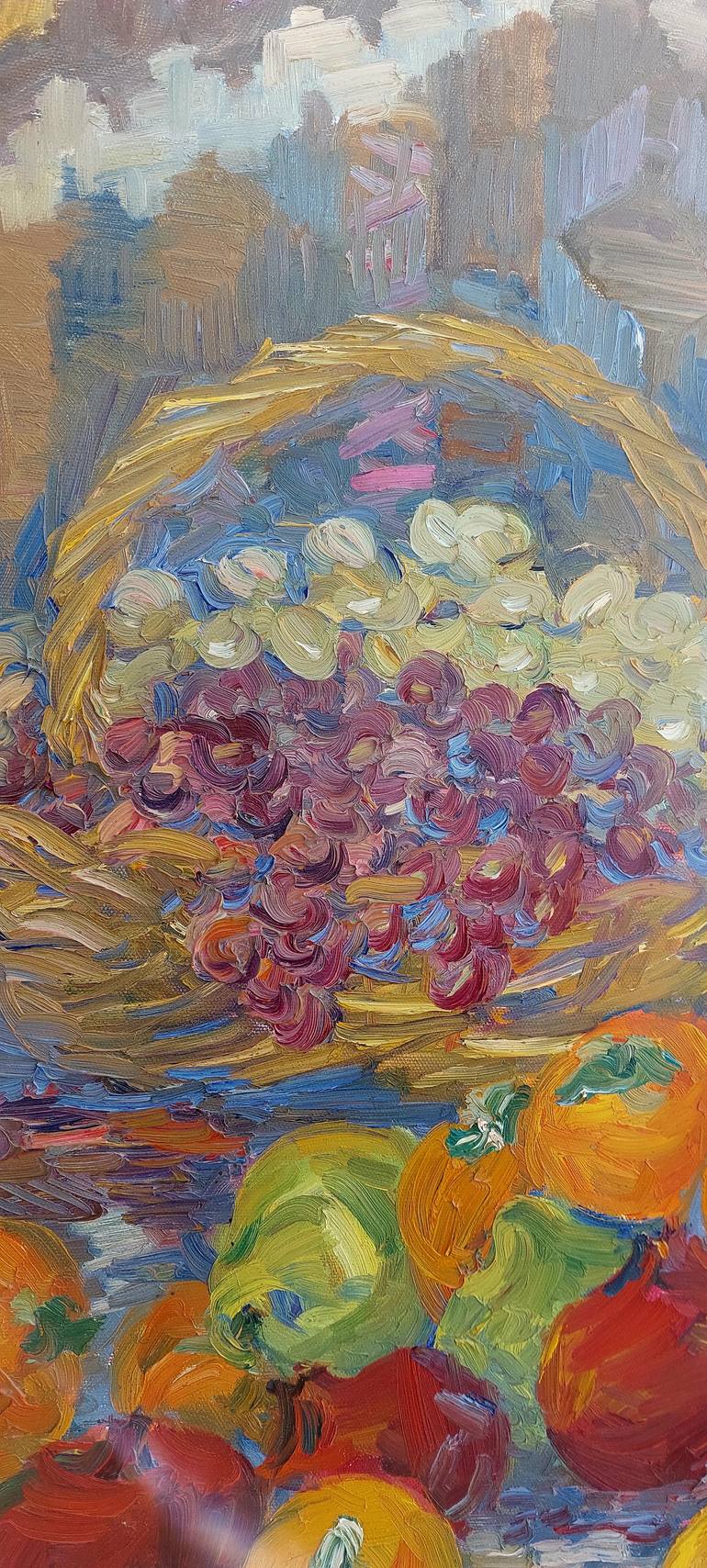 Original Expressionism Still Life Painting by Lems Nersisyan