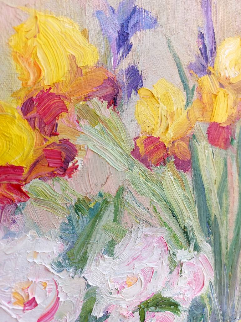 Original Expressionism Still Life Painting by Lems Nersisyan