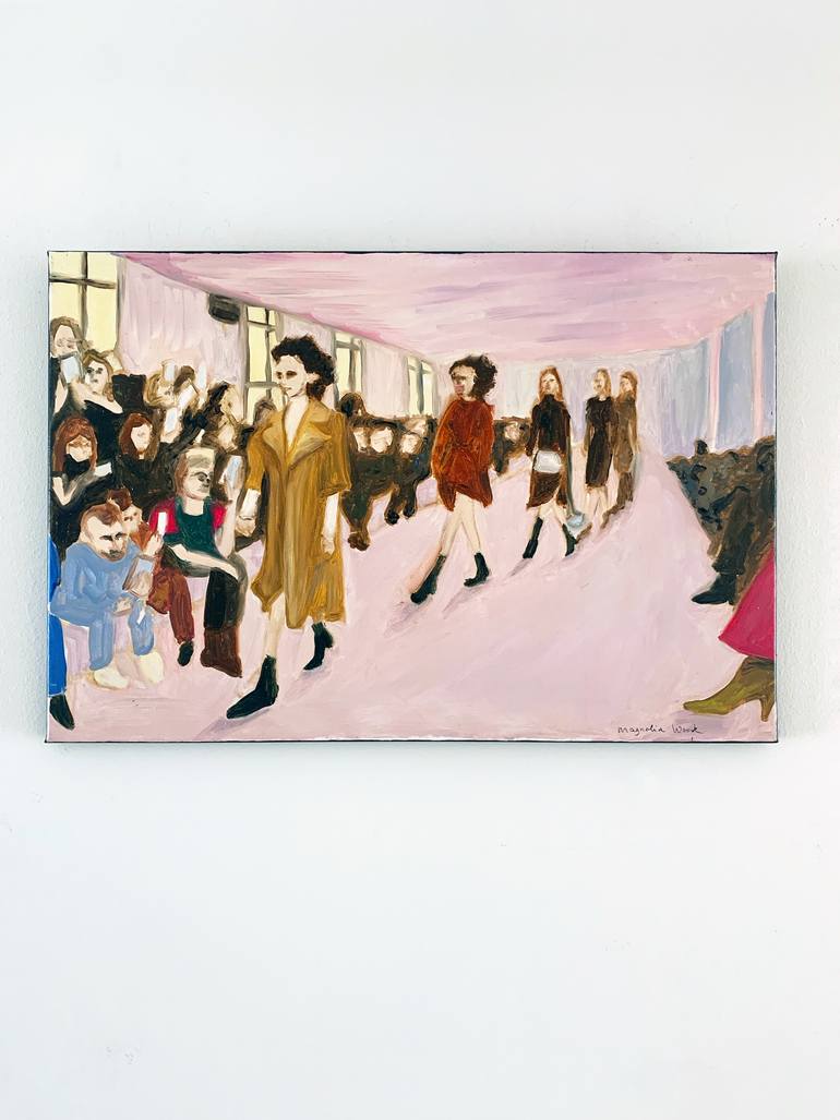 Original Contemporary Fashion Painting by Magnolia Wood