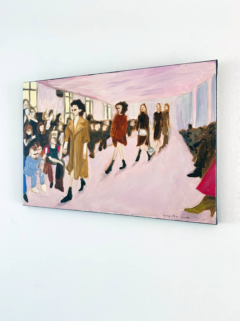 Original Contemporary Fashion Painting by Magnolia Wood