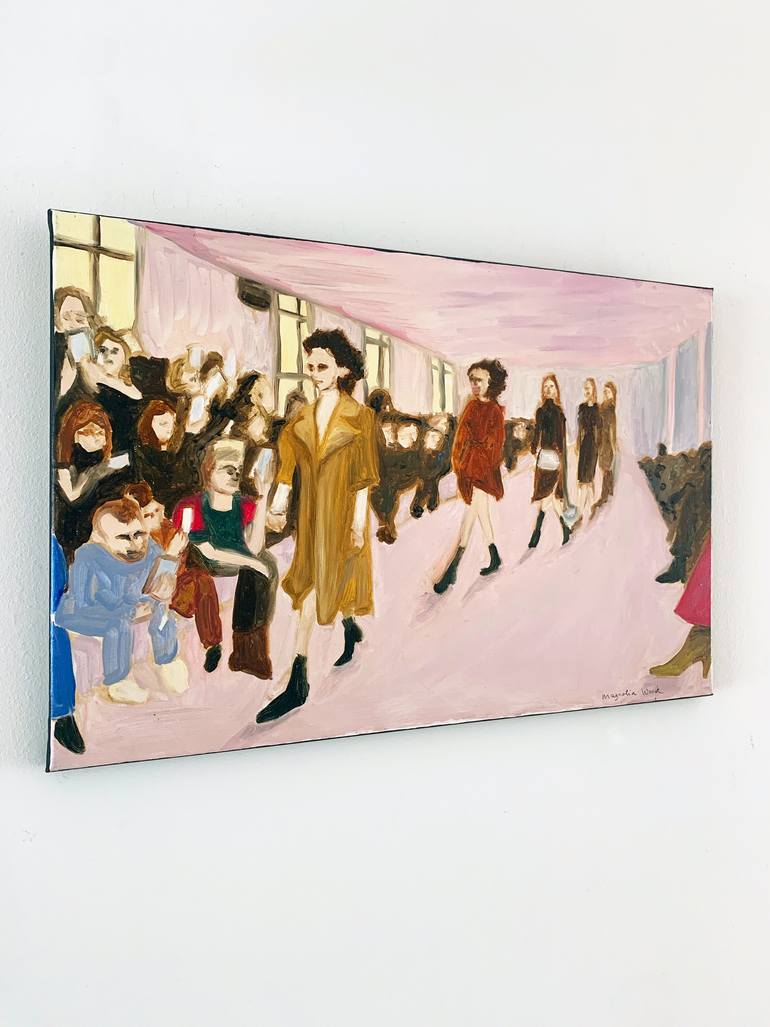 Original Contemporary Fashion Painting by Magnolia Wood