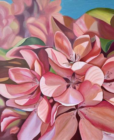 Original Contemporary Still Life Paintings by Monjuree Yousuf