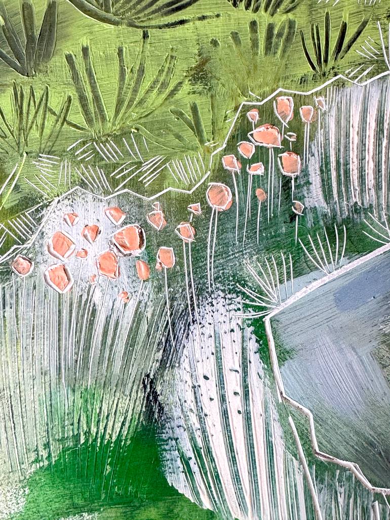 Original Abstract Landscape Painting by Sarah Fitzgerald