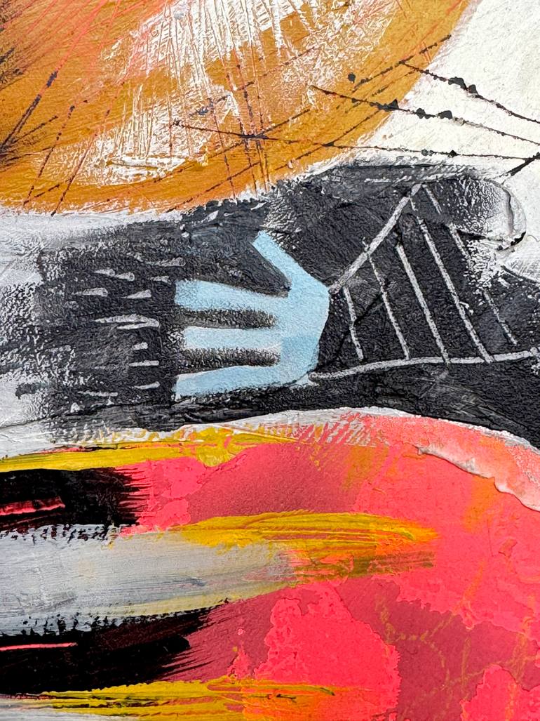 Original Conceptual Abstract Painting by Sarah Fitzgerald