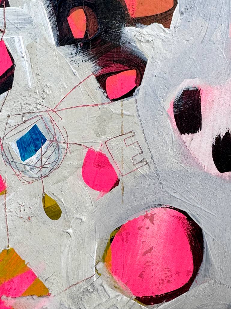 Original Conceptual Abstract Painting by Sarah Fitzgerald