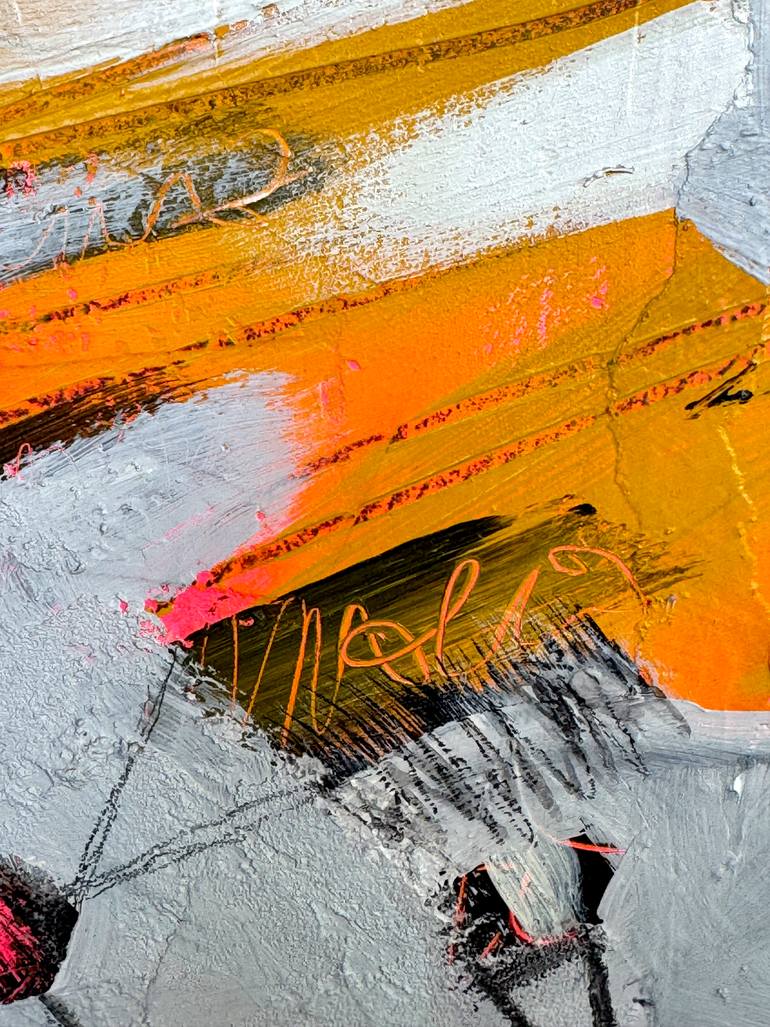 Original Conceptual Abstract Painting by Sarah Fitzgerald