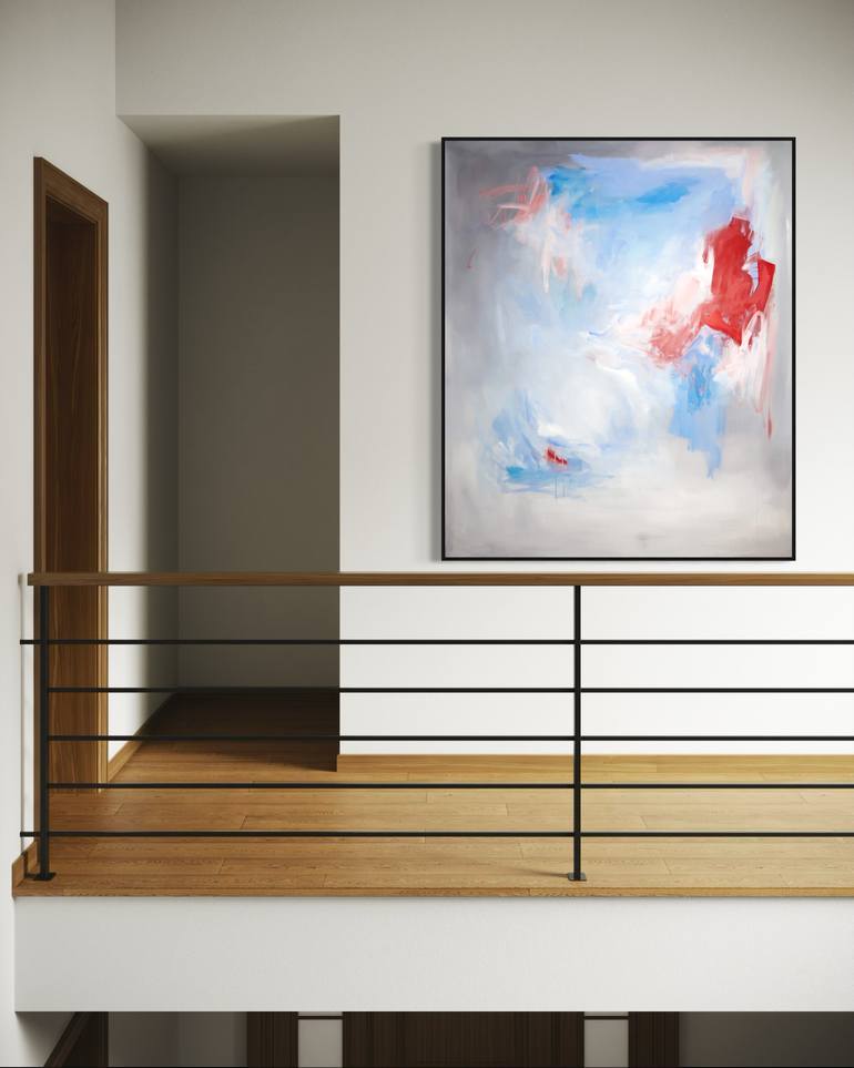Original Abstract Expressionism Abstract Painting by Adele Marchant