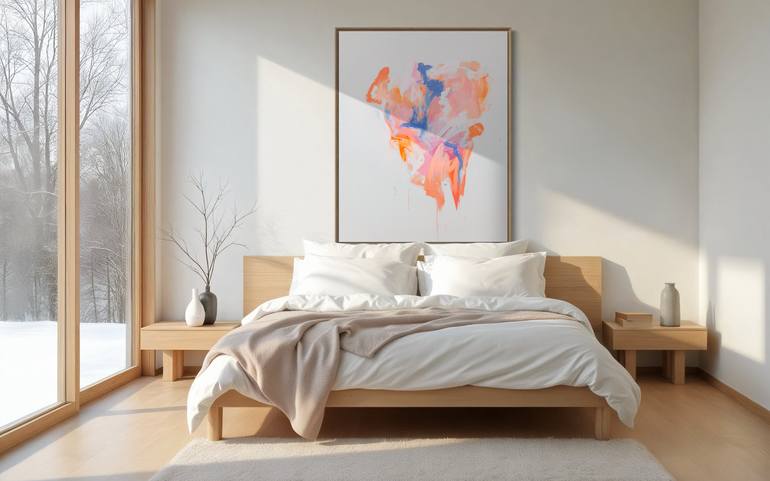 Original Abstract Expressionism Abstract Painting by Adele Marchant