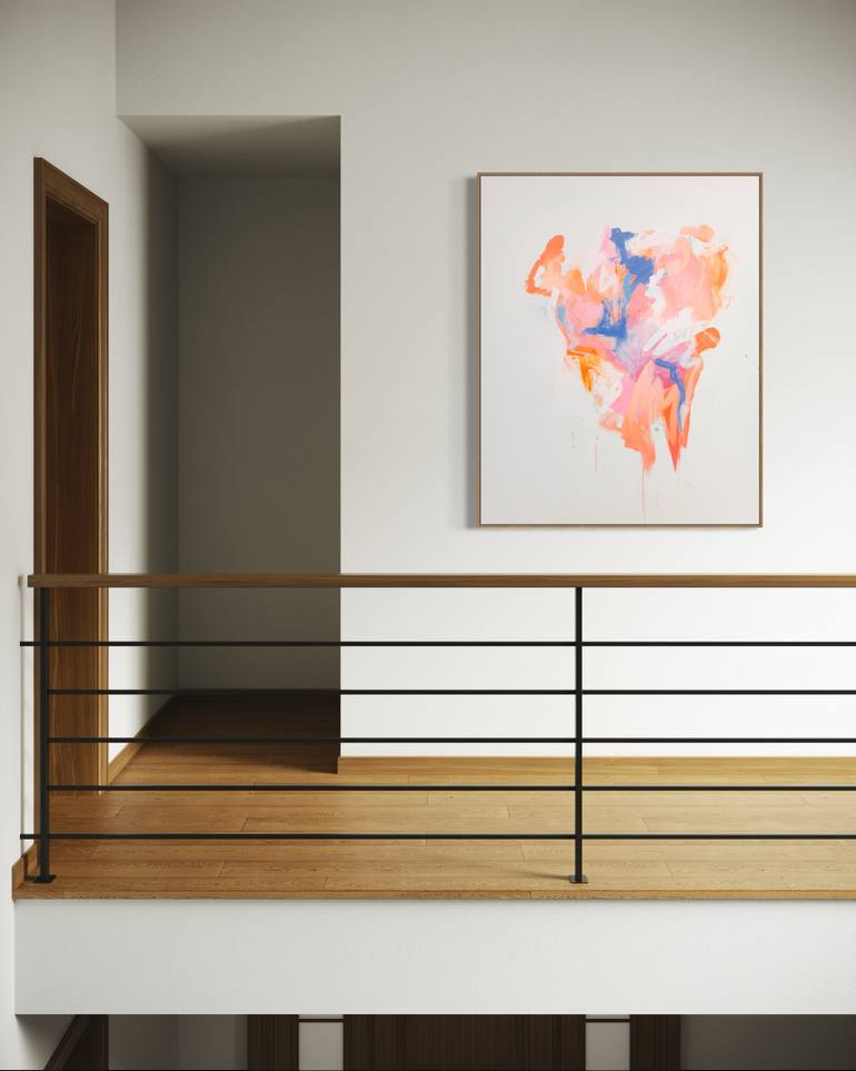 Original Abstract Expressionism Abstract Painting by Adele Marchant