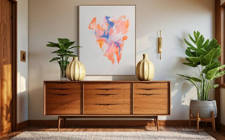 Original Abstract Expressionism Abstract Painting by Adele Marchant