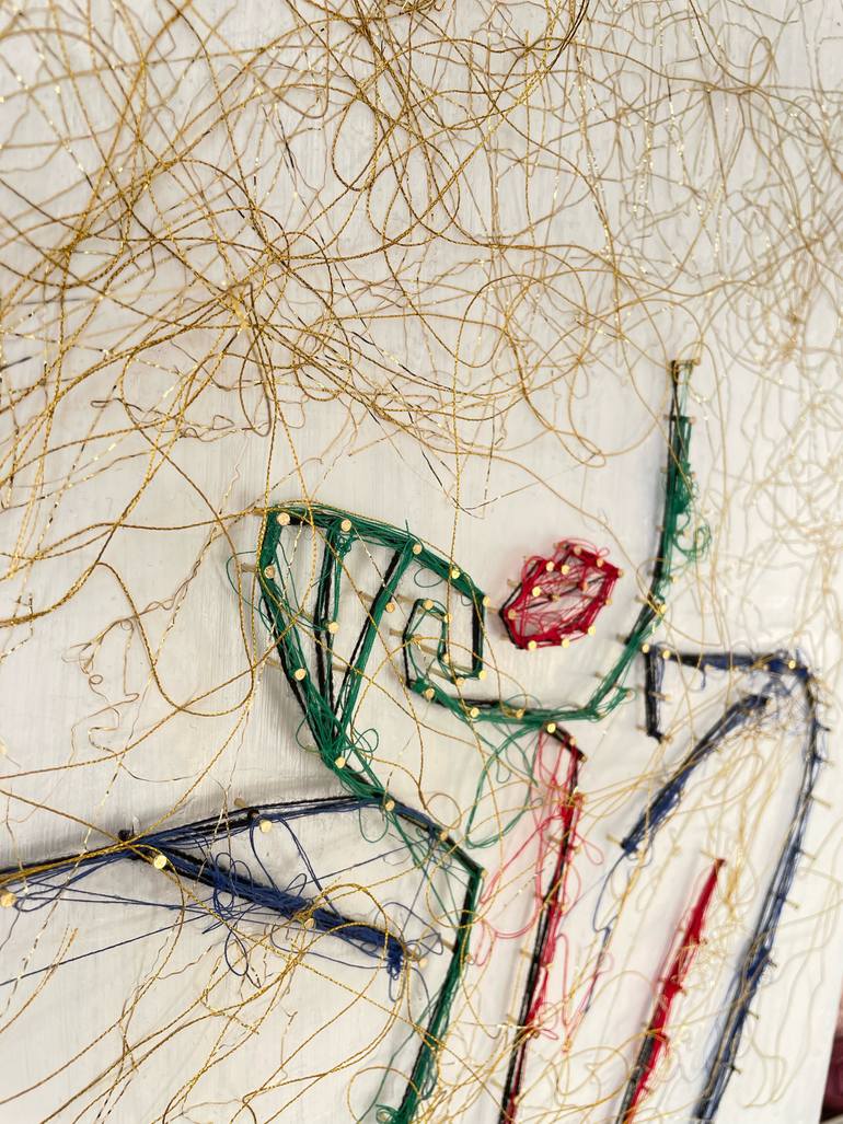 Original Contemporary Abstract Mixed Media by Isra Mohannad