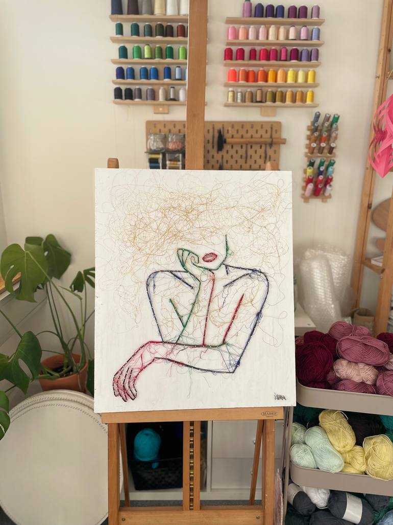 Original Contemporary Abstract Mixed Media by Isra Mohannad